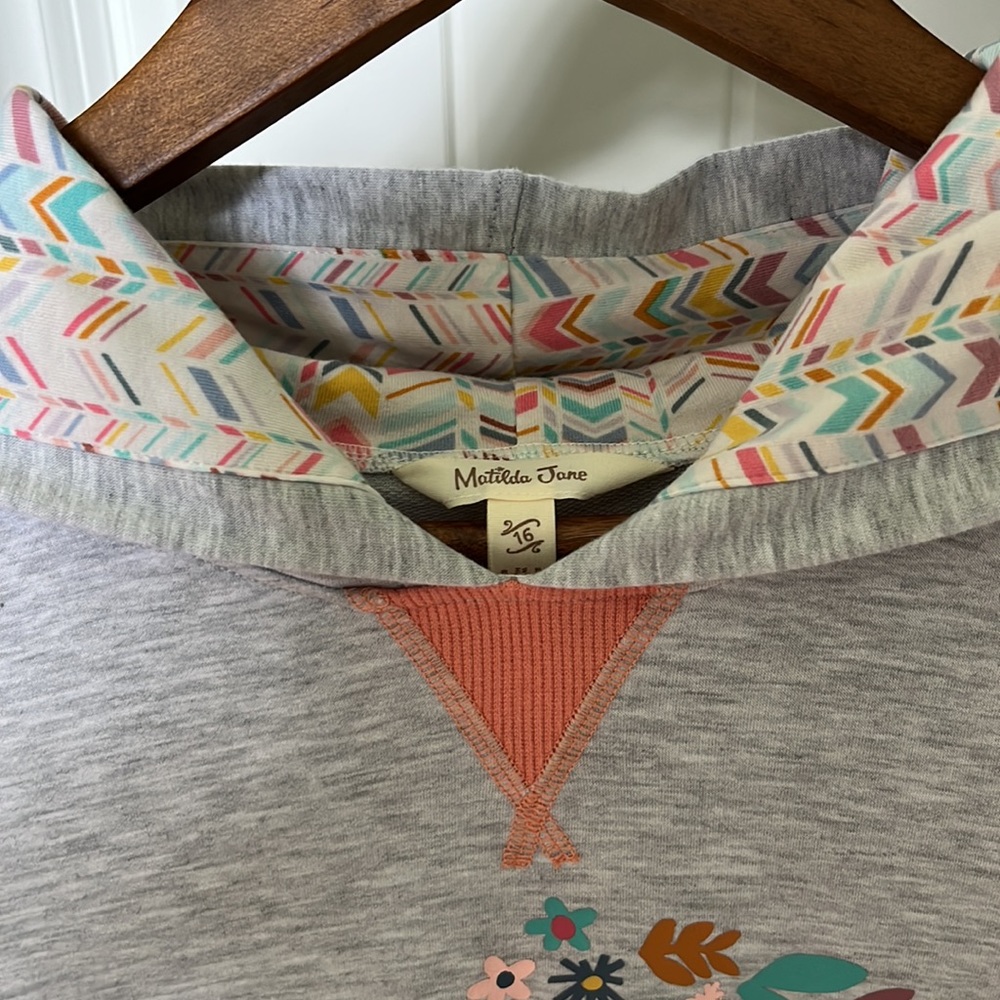 Matilda Jane Free as a Bird Hooded Top, 16, Excel. - Picture 4 of 6
